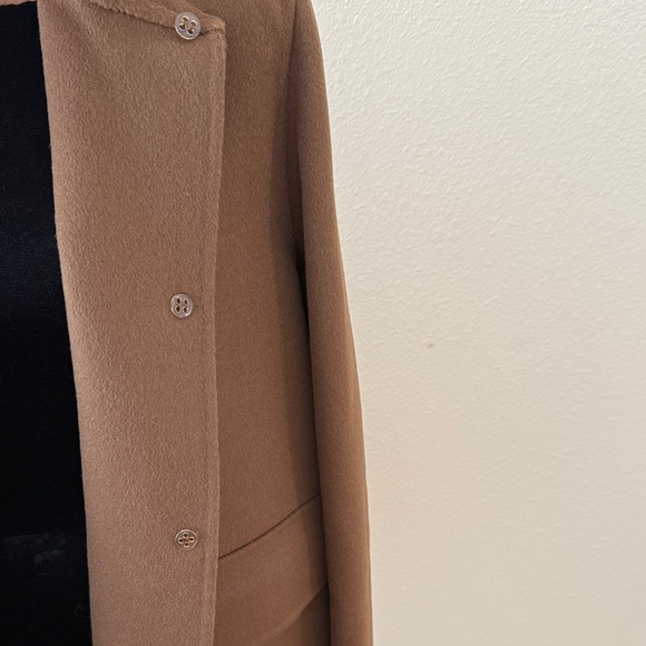 Cinzia Rocco Classic Short Baby Alpaca Wool Coat - Picture 12 of 14